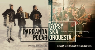 Parranda Polar ir GypsiSka Orquesta. [org. nuotr.]